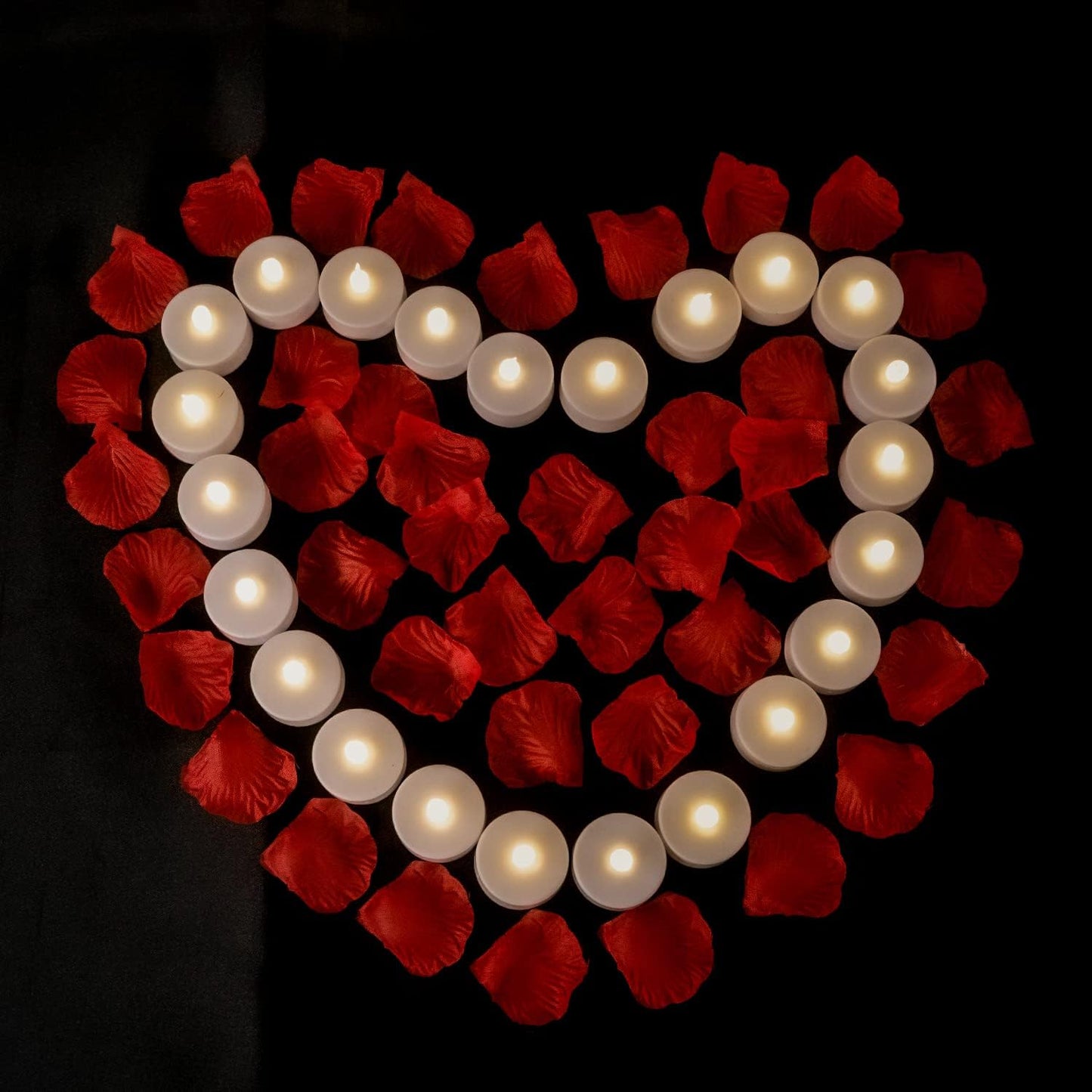 Battery Operated LED Tea Lights Flameless Electric Candles 24PACK | Realistic and Bright Holiday Gift Long Lasting 200Hours for Halloween Christmas Festival Celebration Table Decoration