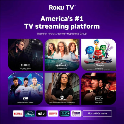 70” Class 4K UHD Roku Smart Television, 100012588
