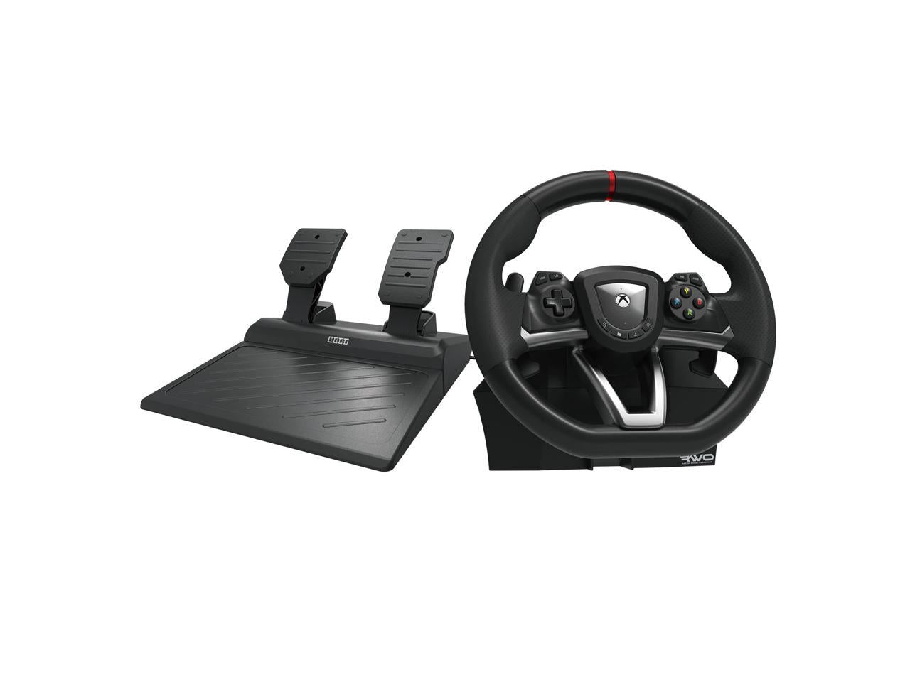 '- Black, Xbox Series X/S and Multi-Platform, Overdrive, Wired Video Game Racing Wheel