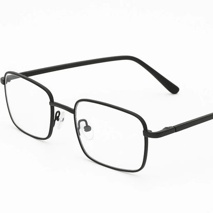 2 PACK Reading Glasses Mens Womens Metal Spring Hinge Square Frame Readers NEW