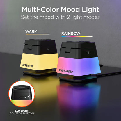 Hypergear Powerfold Cube RGB 3-In-1 Wireless Charging Stand