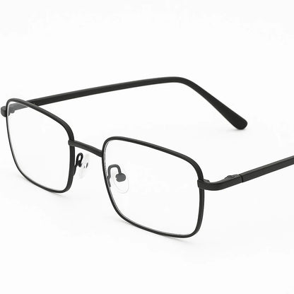 2 PACK Reading Glasses Mens Womens Metal Spring Hinge Square Frame Readers NEW