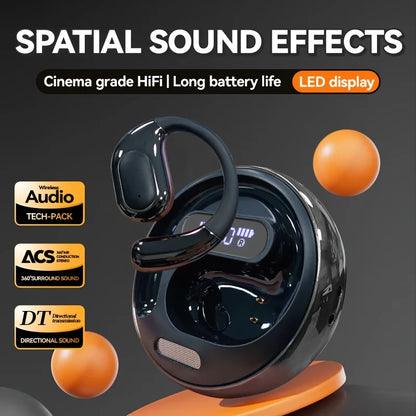 Game Live Broadcast Dedicated High Sound Resolution Audio Gear Earphones , Accurate Sound Positioning Capture in Game Footstep Sound Headphones , Zero Delay Synchronous Game Picture Audio Matching Airpods