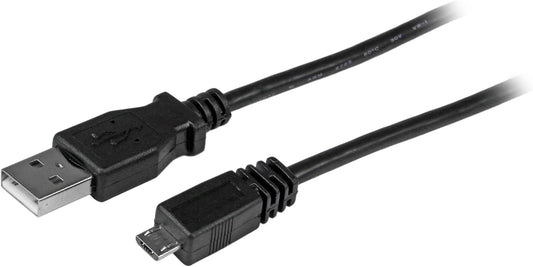 Startech 10Ft/3M USB-A to Micro-B Cable - USB 2.0 - Black (UUSBHAUB10)